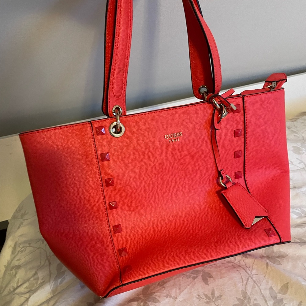 Guess Women's Tote Bag Kamryn Studded Tote Bag